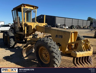 Used 1971 Deere 570 Motor Graders Kentucky US | Proxy Equipment #1567984