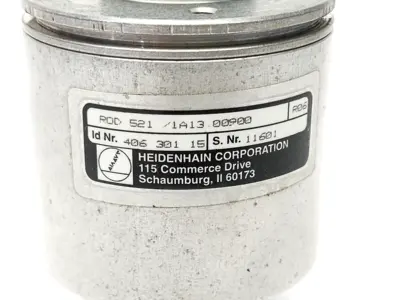 406 301 15, ROD 521/1A13.00900, 40630115, 406-301-15 | Heidenhain 40630115 Rotary Encoder ROD 521/1A13.00900 3/8" Shaft - Used