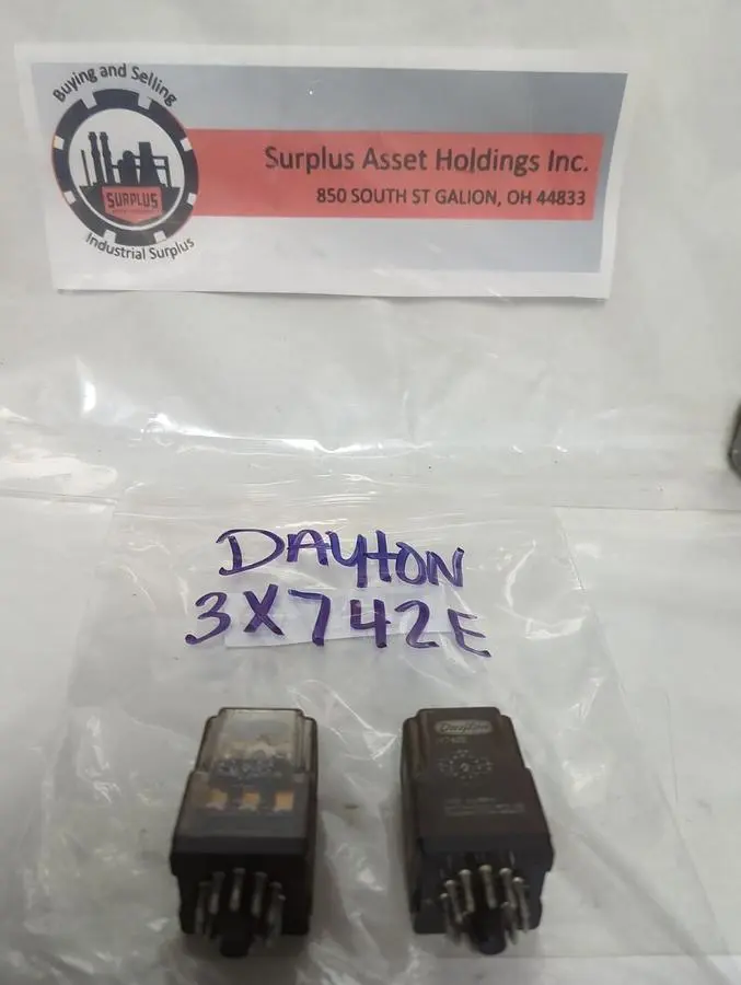 Used DAYTON 3X742E Miscellaneous Equipment (Electrical & Power) Ohio US | Surplus Asset Holdings #1399571