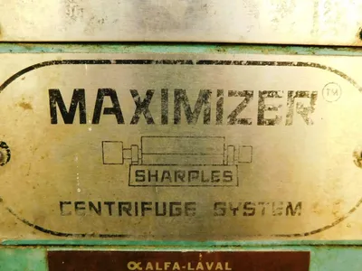 Sharples DS-706 Super-D-Canter centrifuge, 316SS.