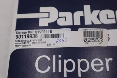 NEW PARKER 15176 H1L5 4QTR17 CLIPPER OIL SEAL STOCK 3776A
