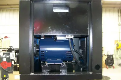 Air-Max 5hp. 1 Ph. Industri Rotary Screw Air Compressor 12 Year AIR-MAX Warranty