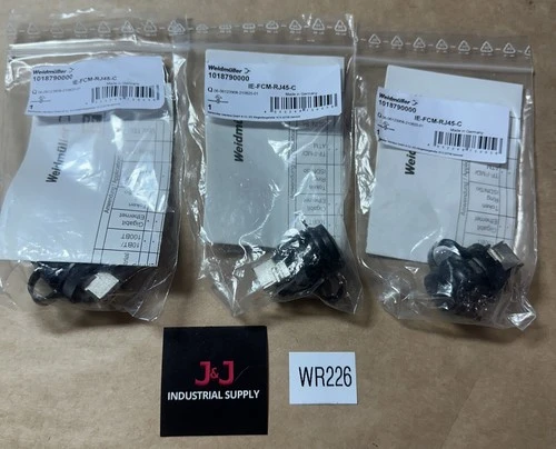 NEW Weidmüller IE-FCM-RJ45-C