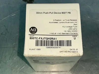 New | in-Stock ALLENBRADLEY 800TFXTQH2RA1 Relays & Switches Ohio US | HGR 24 #1326236