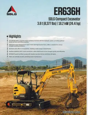 New | in-Stock 2026 SDJG ER 636H MINI EXCAVATOR Crawler Excavators - Mini Manitoba CA | Conquest Truck & Auto Sales #1421321
