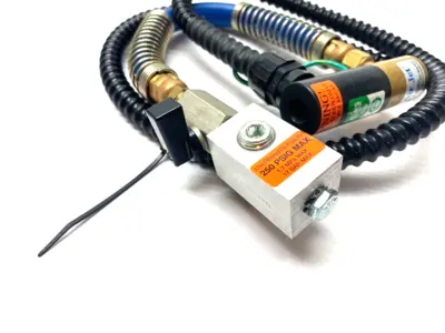 Used EXAIR ION AIR JET W/ STAY SET FLEXIBLE HOSE & MAG BASE Hoses | Maverick Industrial Sales #1108967