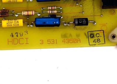 USED ADVANTAGE ELECTRONICS 3-531-4350A PC BOARD HDCI