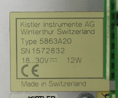 USED KISTLER 5863A20