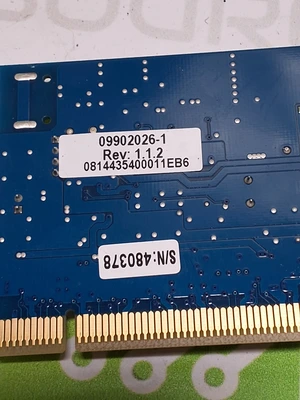 UNIBRAIN 09902026-1 FIREBOARD-BLUE 3-PORT PCI CARD - WORKING