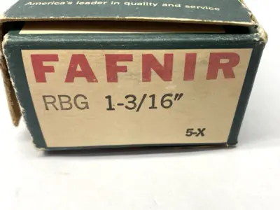 USED FAFNIR PILLOW BLOCK BALL BEARING UNIT 1-3/16" BORE