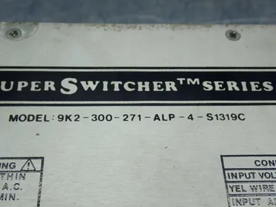 Used POWERTEC INC 9K2300271ALP4S1319C DC Power Supplies Ohio US | HGR 24 #1070196