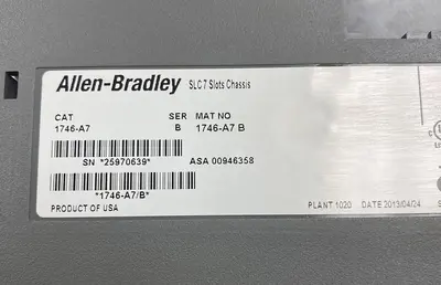 Used ALLEN-BRADLEY 1746-A7 Industrial Controls Ohio US | Surplus Asset Holdings #1237707