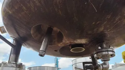 Reactor, 209 Gallon (790 Liters), 316L Stainless Steel, Jacketed, DCI, 45 PSI #S745278