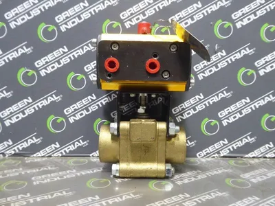 Flowserve 05F39NR3 Pneumatic Valve Ser. 39J05 80 PSI In-Lbs Used