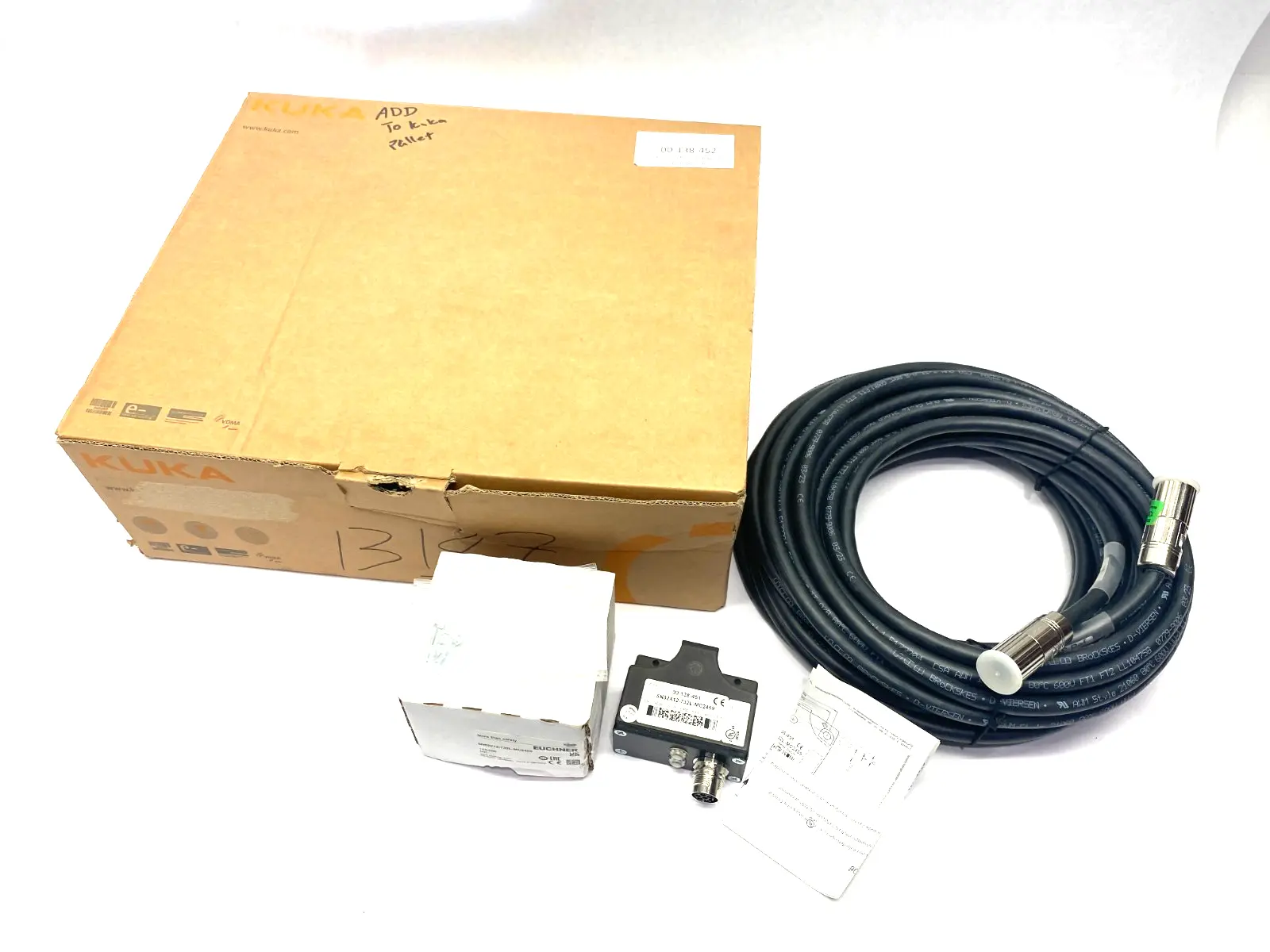 USED KUKA REFERENCE SWITCH MODULE, 15M STRAIGHT KRC4 CABLE