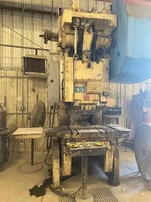 Used E.W. Bliss 75 ton OBI Punch Press