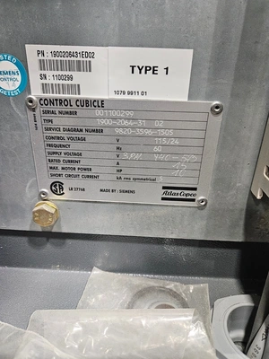 USED 2000 Atlas Copco 26 HP GA18VSD FF