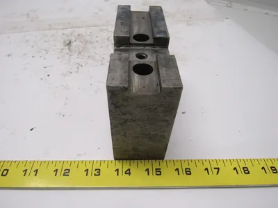Daco 12KSEH Lathe Chuck Top Jaws 5" X 3-1/2" X 1-3/4" Lot Of 3