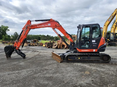 Used 2023 KUBOTA KX080-4S2 Crawler Excavators | Abele Tractor #1342833
