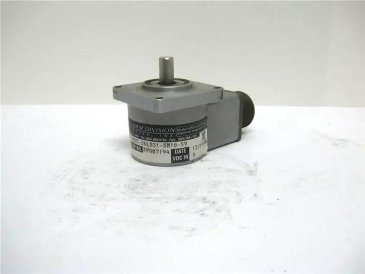 Used BEI INDUSTRIAL ENCODERS H20DB-37-SS-60-ABZC-26LS31-SM18-5V Motion Controls | Industrial Parts R Us Inc. #366266