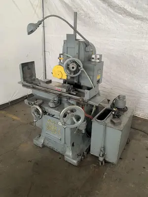 6" X 18" GALLMEYER & LIVINGSTON HORIZONTAL SURFACE GRINDER. STOCK # 0678324