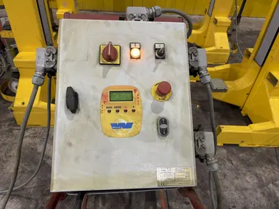80,000 LBS X 4 LIFTS WHITING MODEL #SCM-100F.4 PORTABLE LIFT JACKS, 2015: STOCK #23684