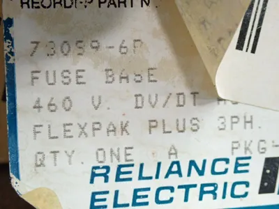 New | in-Stock RELIANCE ELECTRIC 780896P Fuse Accessories Ohio US | HGR 24 #904431