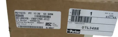 NEW PARKER 07L34BE LUBRICATOR 1/2"