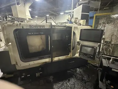 Used DMG MORI NLX 2500/700 2 AXIS CNC LATHE WITH CHIP BLASTER AND CONVEYOR CNC Lathes | Harbor Machinery Inc. #1283417