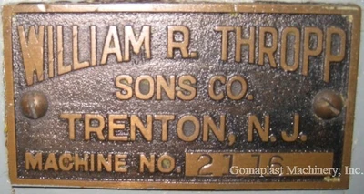 6″ x 13″ Thropp Mill, Item # 1453