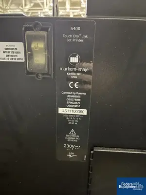 USED Domino Domino Ink Jet Coder, Model 5400