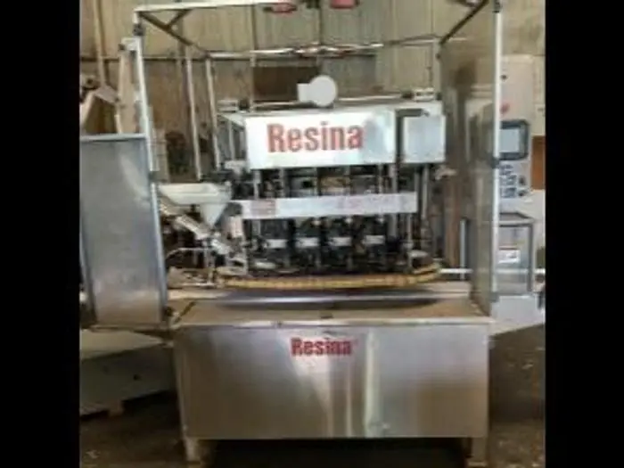 Used RESINA NRW 500 Cappers Chuck - Rotary Oregon US | Ager Tank & Equipment Co. #1060450