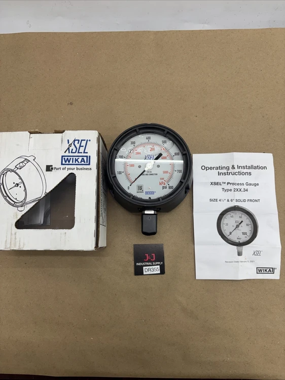 New | in-Stock Wika 233.344.5” Air Pressure Regulators Indiana US | J&J Industrial Supply #913433
