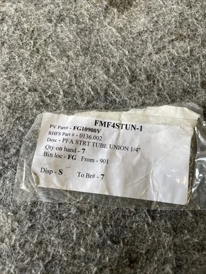 New | in-Stock Saint-Gobain FMF4STUN-1 Valves/Fittings California US | Davliegogo LLC #1732624