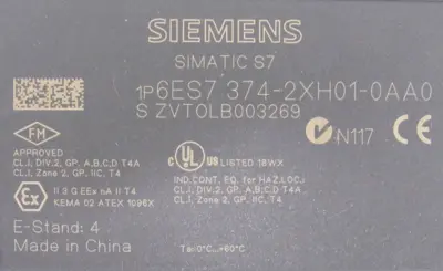 NEW SIEMENS 6ES7374-2XH01-0AA0 SIMULATOR MODULE SM 374 6ES73742XH010AA0