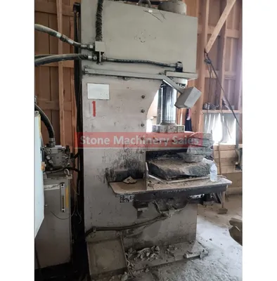 2017 Gestra 150 Ton C Frame Splitter w/ Arm & Conveyor