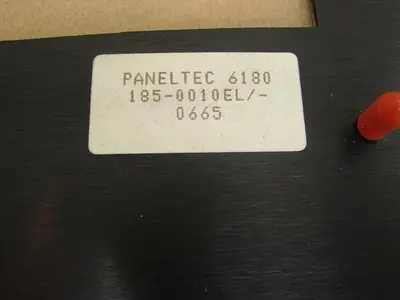 USED PANELTEC 185-0010EL/-0665