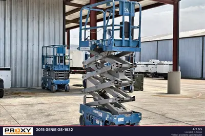 Used 2015 GENIE GS-1932 Scissor Lifters Texas US | Proxy Equipment #1382998