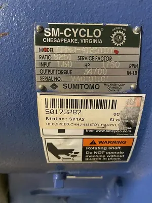 New | in-Stock SUMITOMO CHHJ-4185TDY Speed Reducers | Surplus Asset Holdings #1205507