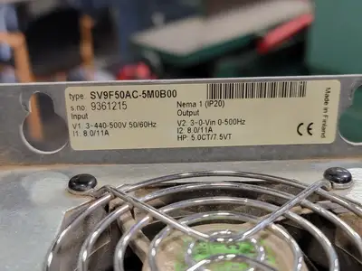 USED CUTLER-HAMMER SV9F50AC-5M0B00
