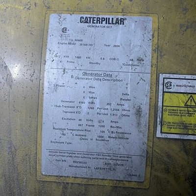 USED CATERPILLAR 3516B HD
