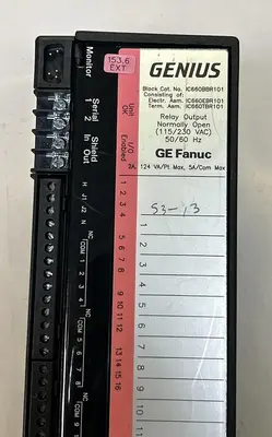 Used GE FANUC IC660BBR101 Input / Output Modules | Surplus Asset Holdings #1206098