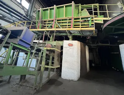 USED BEZNER WOOD CHIP PRODUCTION LINE