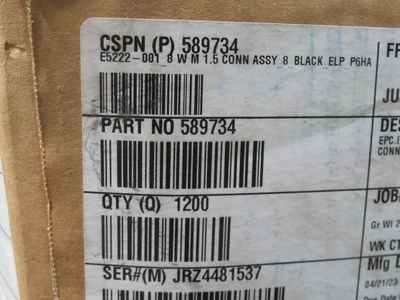 New | in-Stock EPC _UNKNOWN_ Automotive Parts | OCO Industrial #1645754