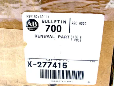 NEW ALLEN BRADLEY X-277415 STATIONARY CONTACT BLOCK X277415