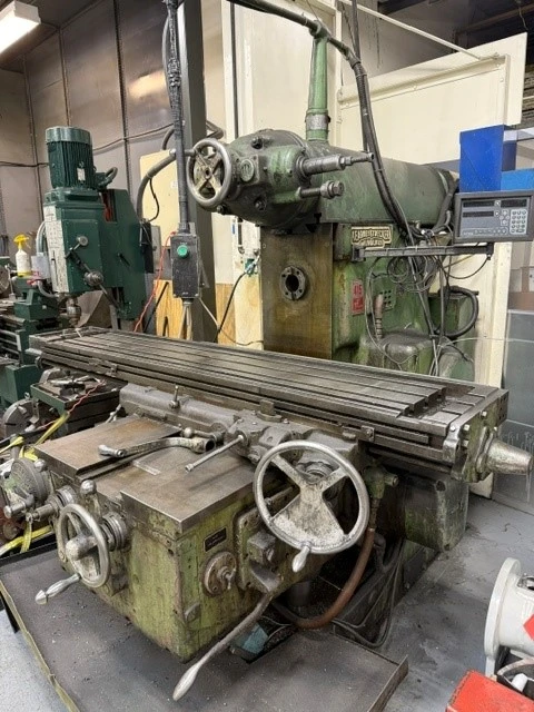 Used 1970 Kearney & Trecker 415 RAM TF Power Overarm, Twin Screw Horizontal & Vertical Ram Type Mills New Jersey US | Machinery Values #1460708