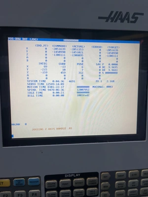 Haas TM-1 CNC Tool Room Mill, 2004