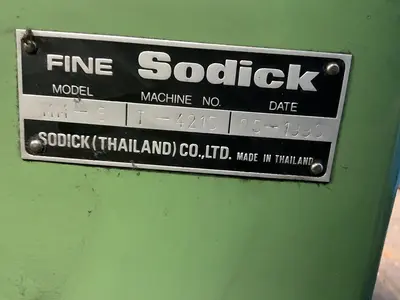 Used 1999 SODICK MM5 EDM Sinkers Ohio US | HGR 24 #1278464