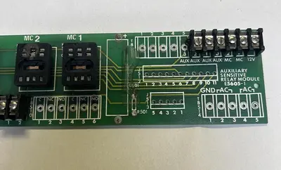 UNBRANDED,MP5605-1-A,AUXILIARY SENSITIVE RELAY MODULE