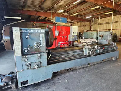 GEMINIS G-870 LATHES, OIL FIELD & HOLLOW SPINDLE | Wheeler Machinery Sales (2)